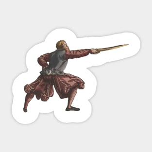 The Swordsman's Challenge - HEMA Inspired Sticker